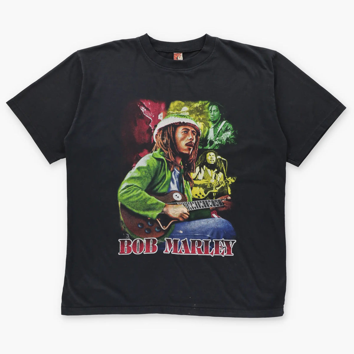 Bob Marley CARIBBEAN SURF Double Sided Rap Tee (XL) - Vintage Sole Melbourne