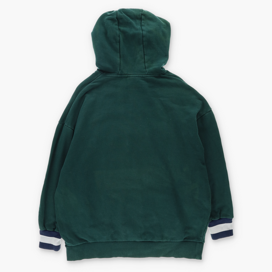 ELLESSE 90s Centre Logo Ringer Oversized Hoodie Sweatshirt (XXL)