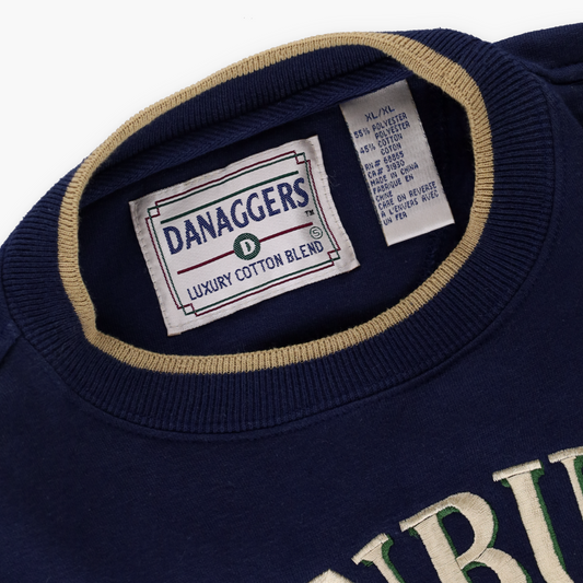 Edinburgh Royal Golf Embroidered Crest Crewneck Sweatshirt (XL)