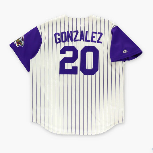 MLB Arizona Diamondbacks #20 Luis Gonzalez MAJESTIC USA Made Baseball Jersey (XL) Vintage Sole Melbourne