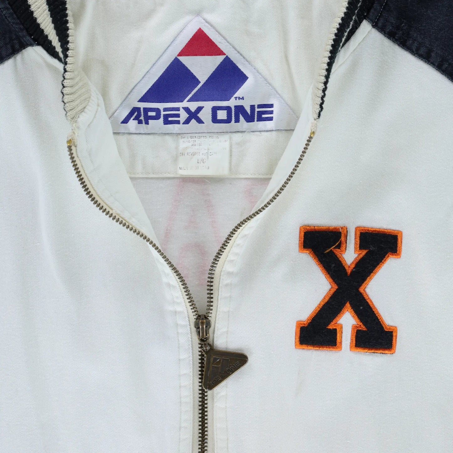 Vintage Cuban X Giants 80s 90s APEX ONE Baseball Jacket (L) Vintage Sole Melbourne
