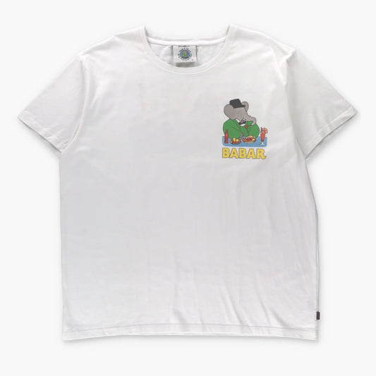 ROWING BLAZERS X BABAR Graphic Elephant Cartoon T-Shirt (XL) - Vintage Sole Melbourne