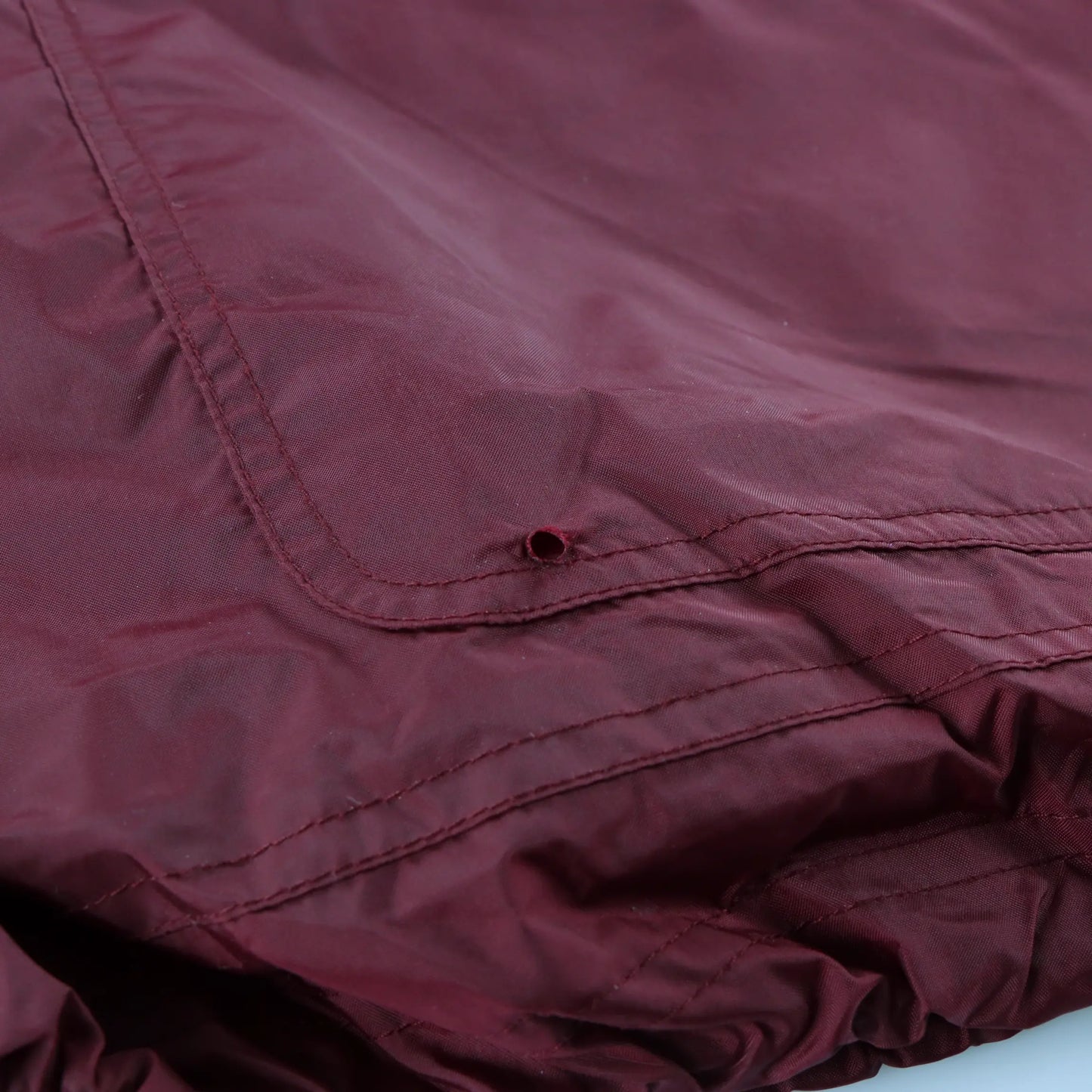 NIKE AIR Maroon 1/4 Zip Embroidered Centre Swoosh Logo Windbreaker Sweatshirt (XL) Vintage Sole Melbourne