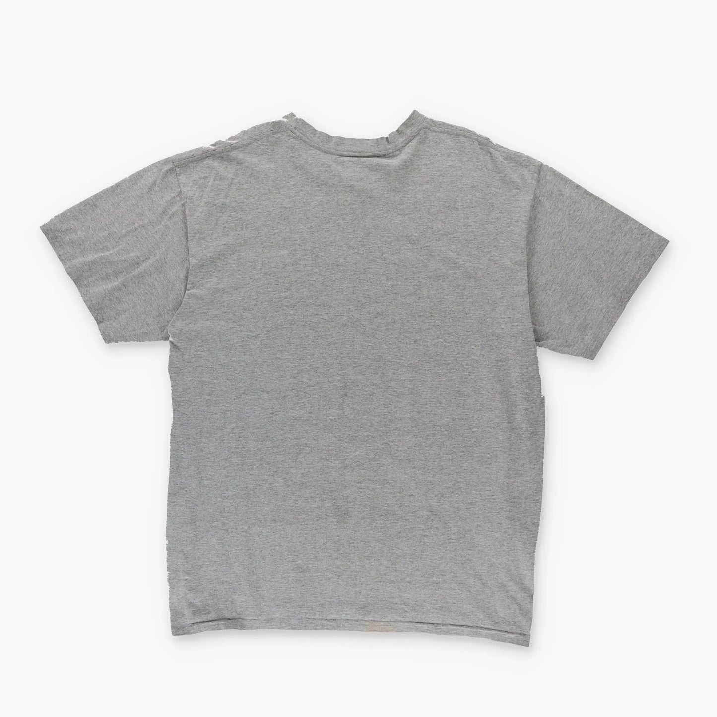 NIKE Grey & Black Small Embroidered Swoosh T-Shirt (XL) Vintage Sole Melbourne