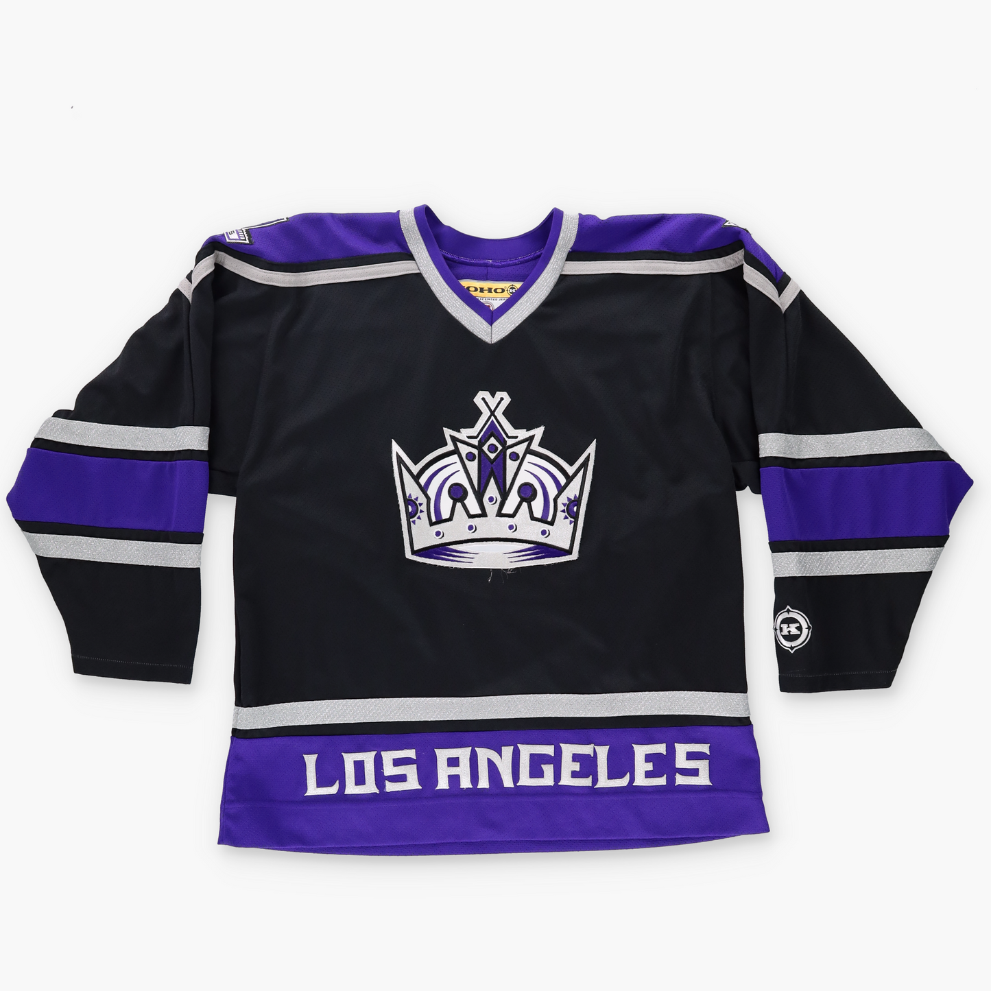 Los Angeles Kings Ice Hockey Vintage Long Sleeve Jersey (L)