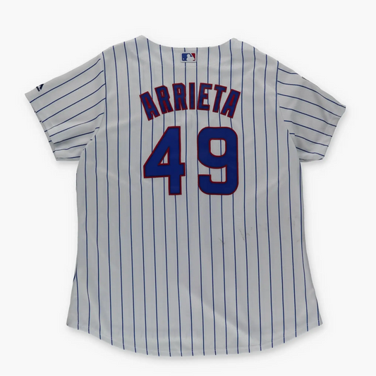 MAJESTIC MLB Chicago Cubs Arrieta #49 'USA Made' Jersey (M) Vintage Sole Melbourne