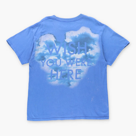 Vintage PINK FLOYD 'Wish You Were Here' Faceless Man Blue Music Band T-Shirt (L-XL)