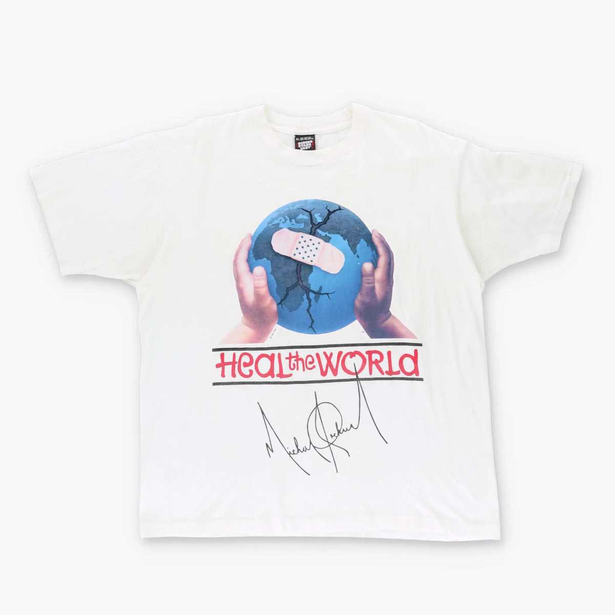 Michael Jackson 1993 "Heal the World" Music Concert Tee USA Made (XL) Vintage Sole Melbourne