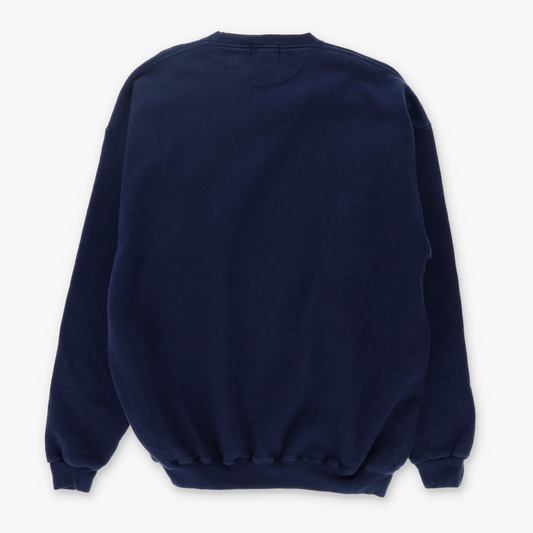 EDDIE BAUER Goose Navy Logo Sweatshirt (XXL)