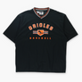 LEE Baltimore Orioles Embroidered Baseball V-Neck Tee (XL-XXL)