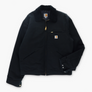 CARHARTT Black Detroit Full Zip Blanket Lined USA Made Jacket (L Tall)
