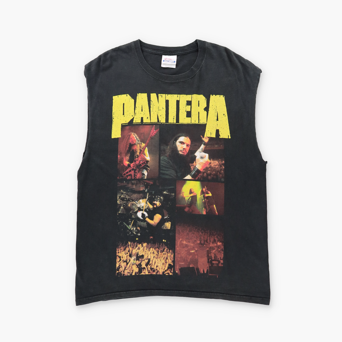 Pantera HANES HEAVYWEIGHT Black Muscle Tee (M-L)