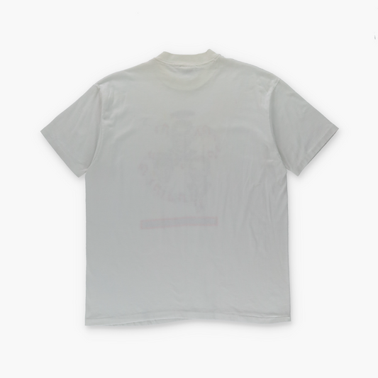 Frank Sinatra x Chivas Regal "Diamond Jubilee Tour" USA Made Single Stitch HANES White T-Shirt (XL)