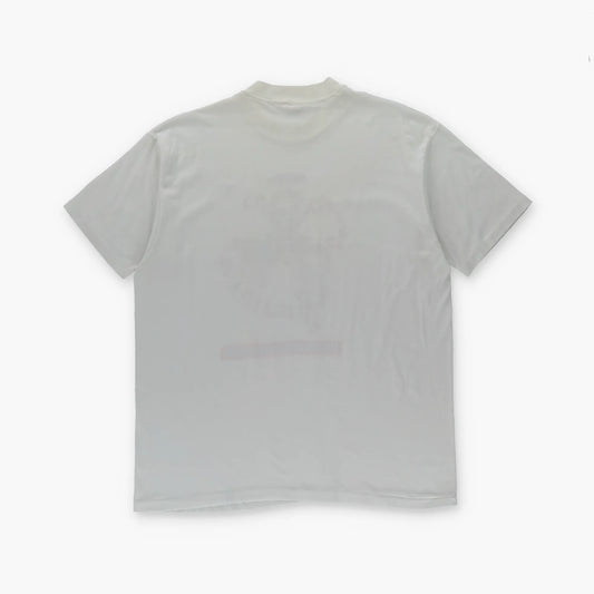 Frank Sinatra x Chivas Regal "Diamond Jubilee Tour" USA Made Single Stitch HANES White T-Shirt (XL) Vintage Sole Melbourne