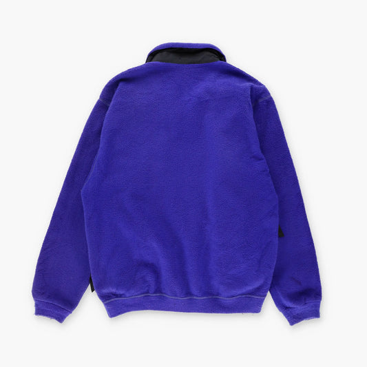 PATAGONIA 'USA Made' Vintage Purple 1 Pocket 1/2 Zip Fleece Sweatshirt Pullover (M-L) Vintage Sole Melbourne