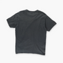 NIKE Embroidered Swoosh Logo Dark Grey & White Tee (M-L)