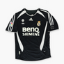 ADIDAS Real Madrid Fabio Cannavaro Black & White Soccer Jersey (M)