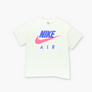 NIKE AIR Fluro Swoosh Logo USA Made Single Stitch Tee (M)