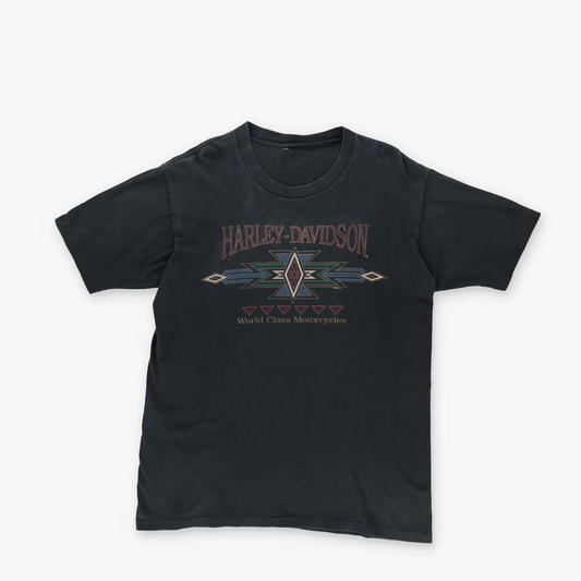 HARLEY DAVIDSON 'Zooks' American 1995 Printed T-Shirt (M-L)