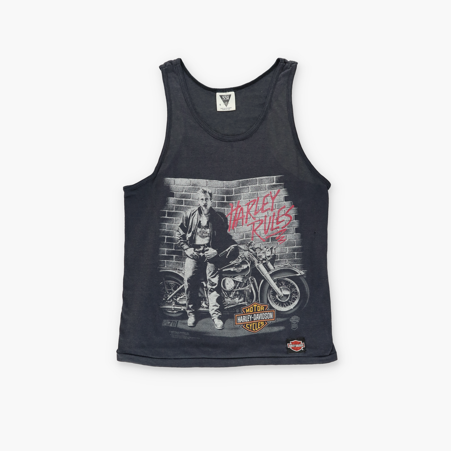 HARLEY DAVIDSON 'Harley Rules' Printed Singlet (S)