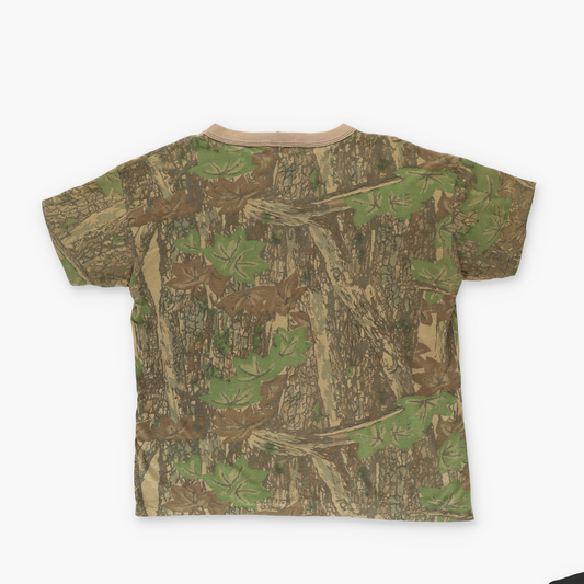 TREBARK Realtree Camo 'Single Pocket' T-shirt (S-M)