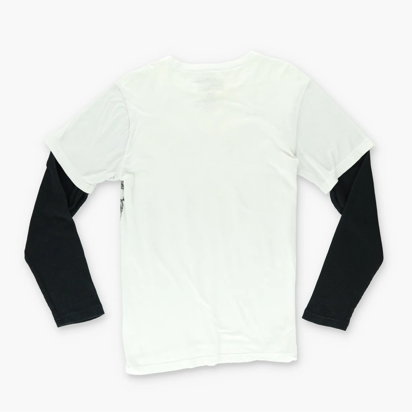 MMA ELITE Skull Punk Graphic Double Layered Long Sleeve (S-M) Vintage Sole Melbourne