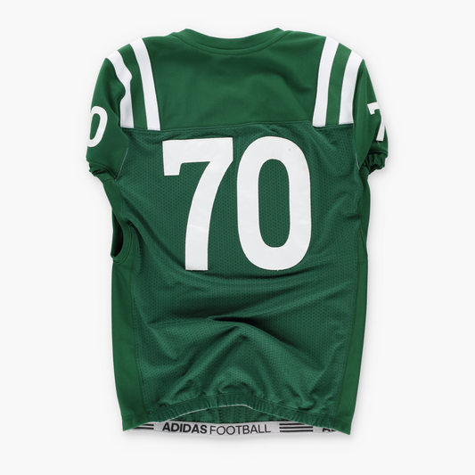 Vintage Notre Dame Fighting Irish #70 ADIDAS Football Player Issue Cut Jersey (XL) Vintage Sole Melbourne