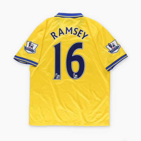 Arsenal 2013/2014 Ramsey #16 NIKE Away Soccer Jersey (L) Vintage Sole Melbourne