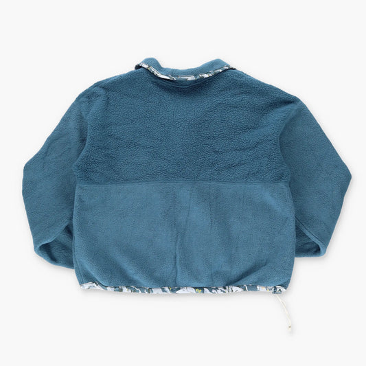 THE NORTH FACE X LIBERTY Fleece Pull Over 1/4 Snap Sweatshirt (Women's L) Vintage Sole Melbourne