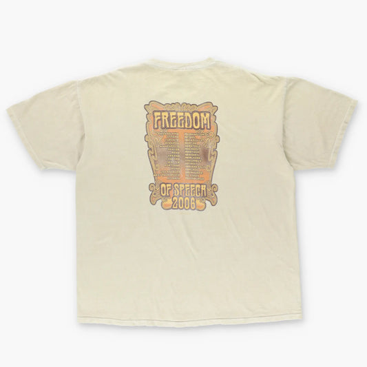 CROSBY STILLS NASH & YOUNG 'Freedom Of Speech' Tour Retro Band Tee (XL-XXL) Vintage Sole Melbourne