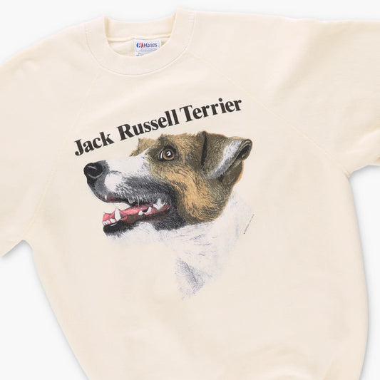 Jack Russel Terrier 1991 Sweatshirt USA Made (M) Vintage Sole Melbourne