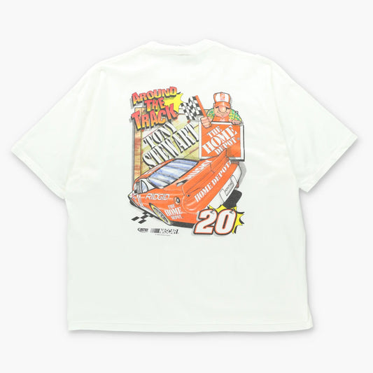 1999 NASCAR Tony Stewart #20 'Makin' Dust' Racing Tee (XL) Vintage Sole Melbourne