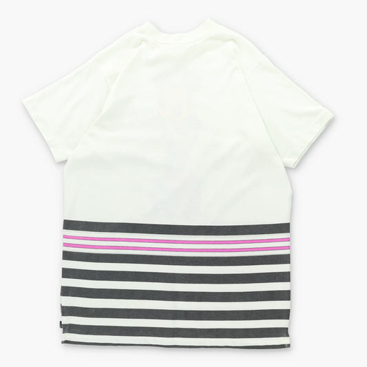 DISNEY Mickey Mouse 35 Years of Magic Stripped T-Shirt (M-L) Vintage Sole Melbourne