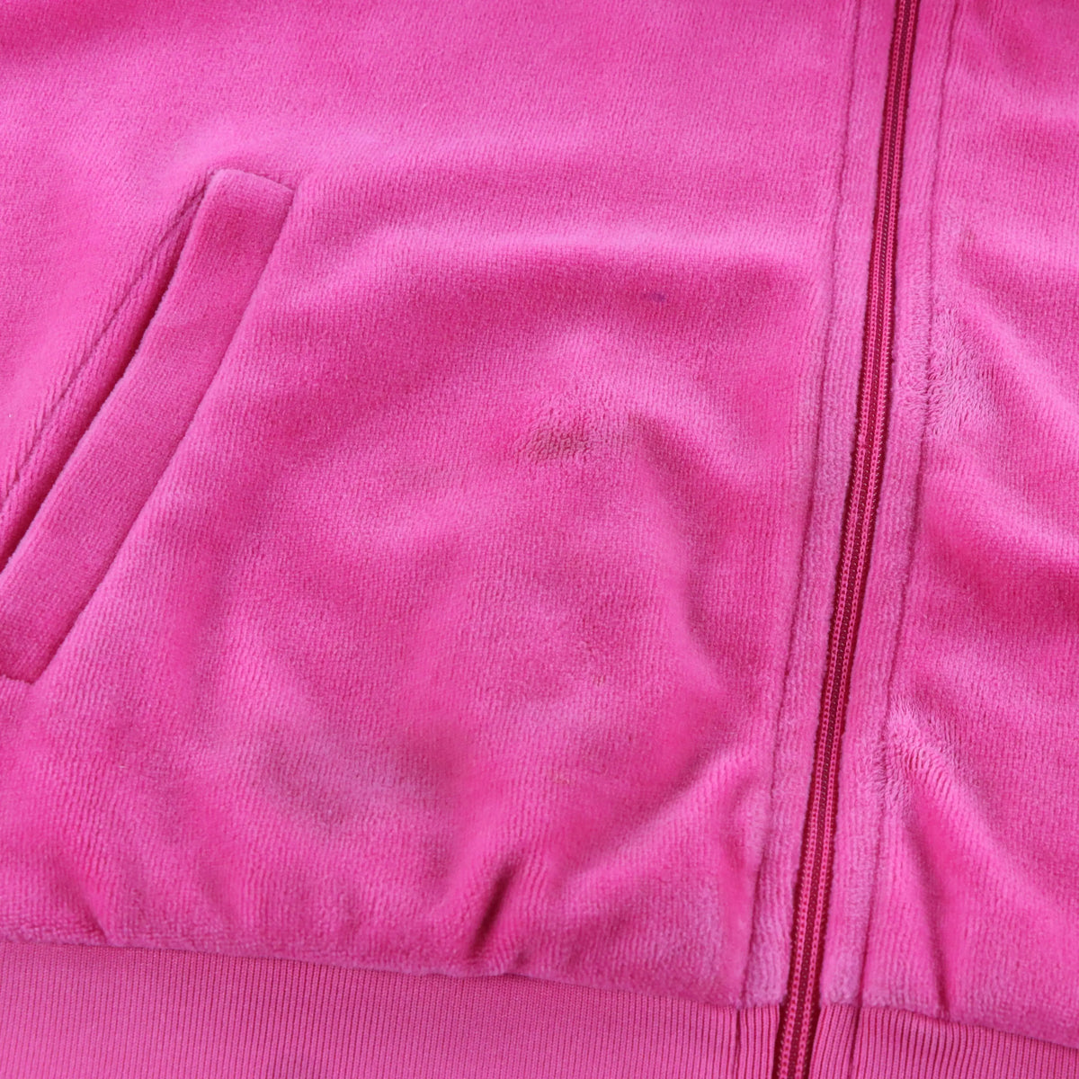 Vintage JUICY COUTURE Embellished Glitter Logo Y2K Hot Pink Hoodie Sweatshirt (Women's M) Vintage Sole Melbourne