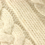 Vintage RALPH LAUREN POLO Cream Cable Knit Fisherman Sweater (L)
