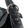 COACH 'Soho' 9247 Black Leather Hobo Shoulder Bag
