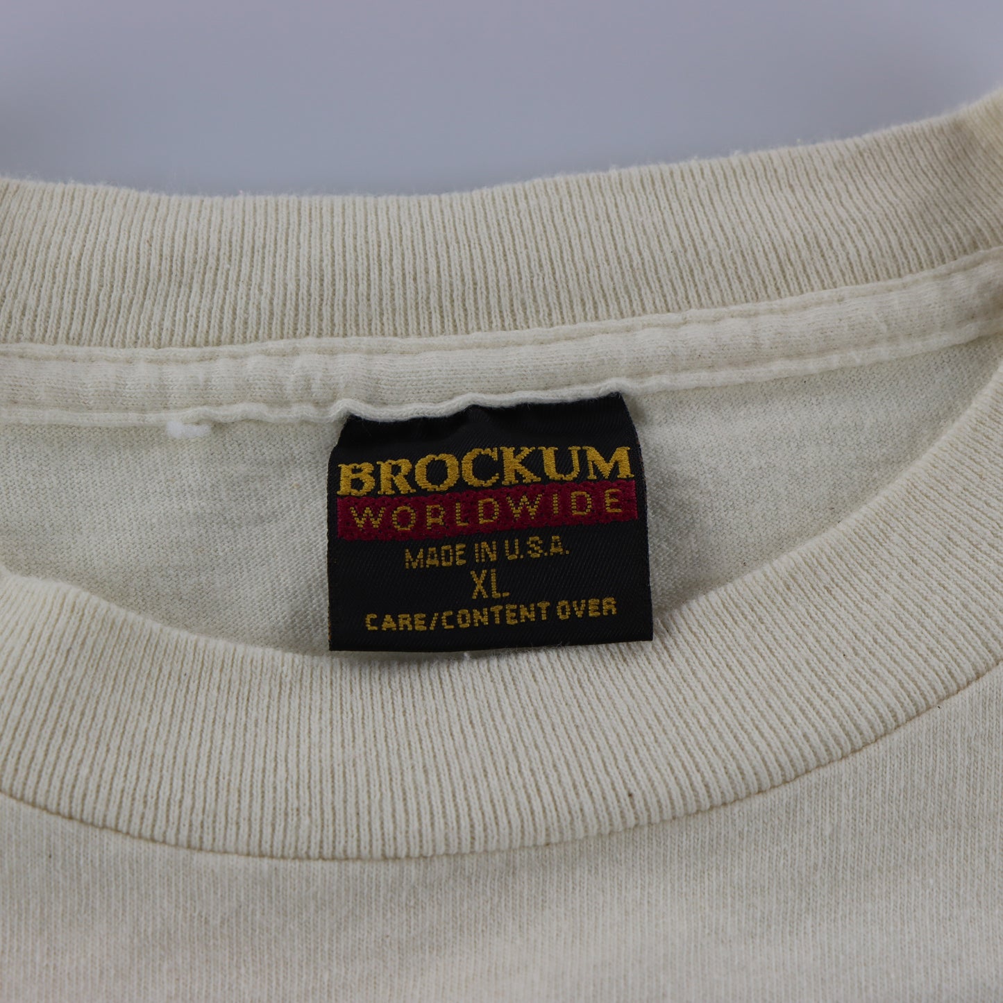 Phil Collins In Concert 1994 USA Made BROCKUM WORLDWIDE "Both Sides Of The World" Tour Tee (XL)