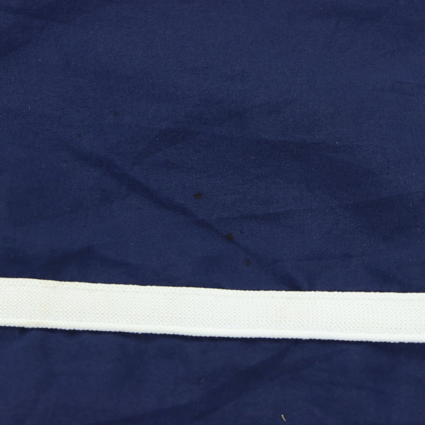 NIKE Team Blue & White Side Stripe Ankle Snap Track Pants (L)