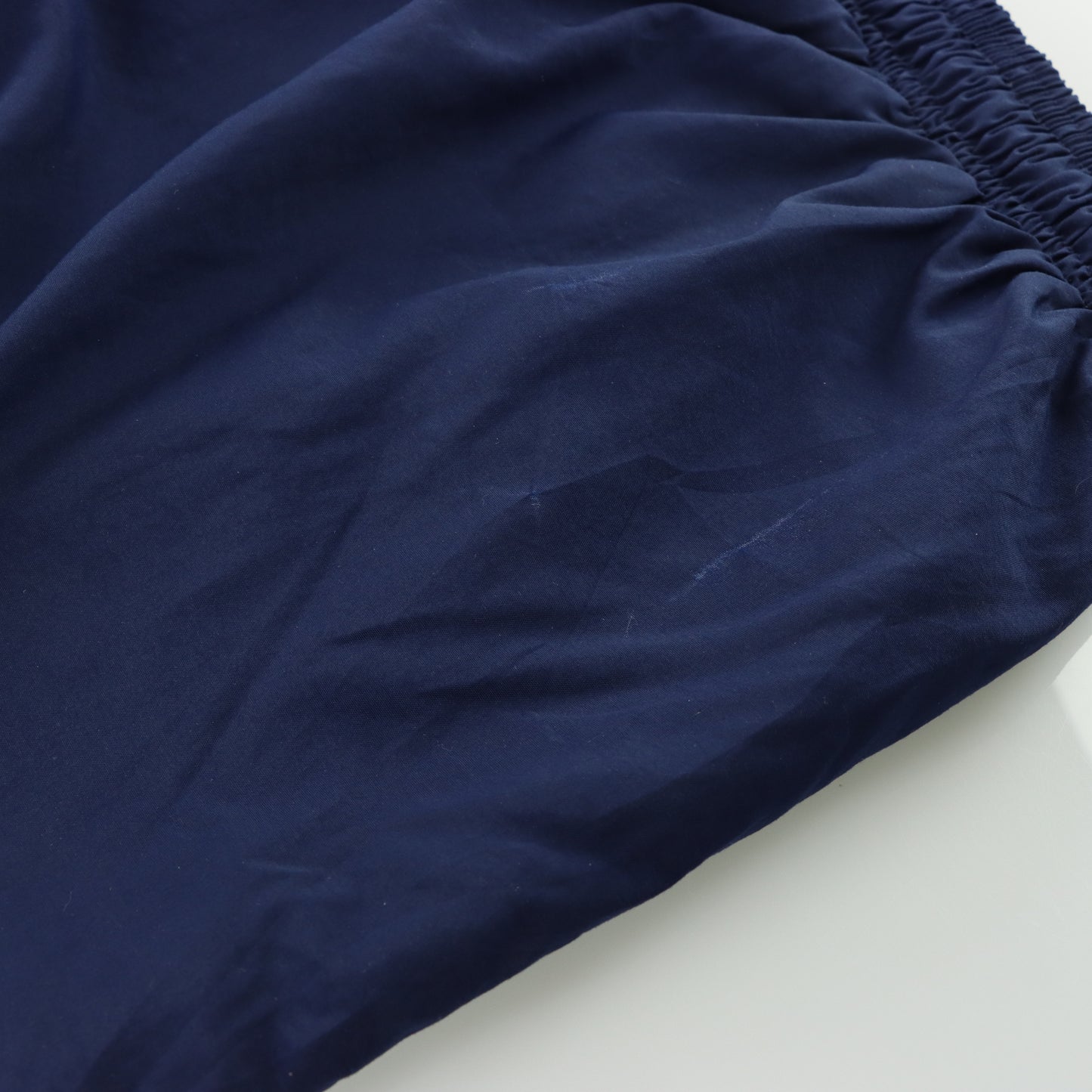 NIKE Team Blue & White Side Stripe Ankle Snap Track Pants (L)