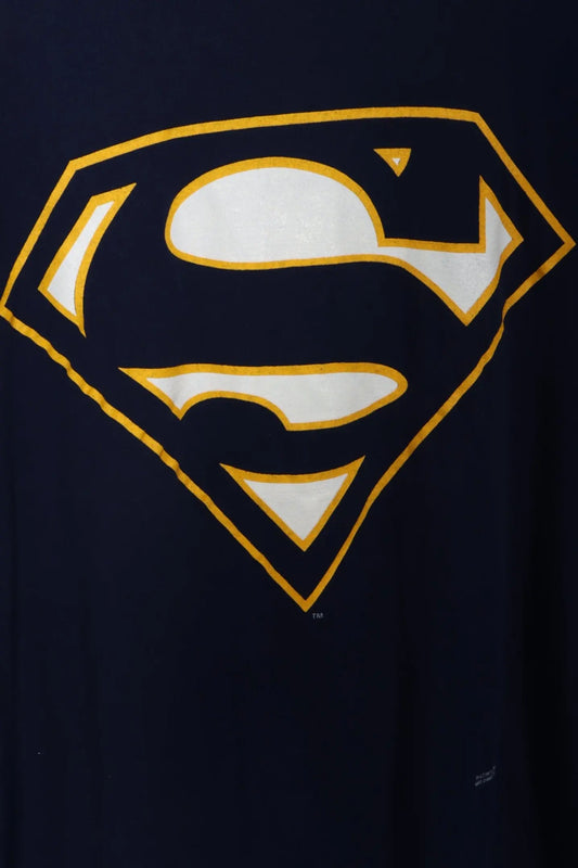 CHANGES Made in USA 1997 Superman Navy T-shirt (XL) Vintage Sole Melbourne