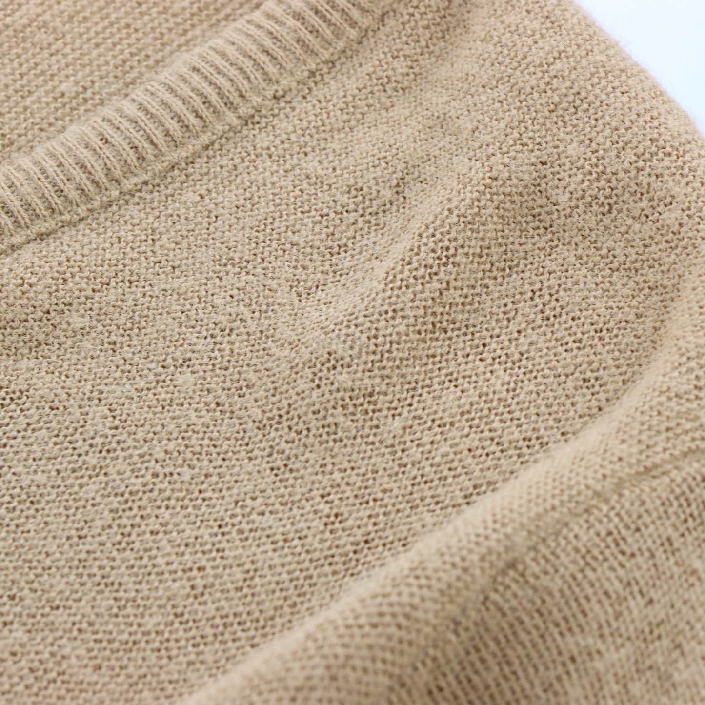 Vintage LACOSTE Izod Embroidered Logo Tan Knit Sweater (L) Vintage Sole Melbourne