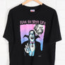 1992 Vintage Dracula Vampire 'I Love the Night Life' Single Stitch Tee (M-L)