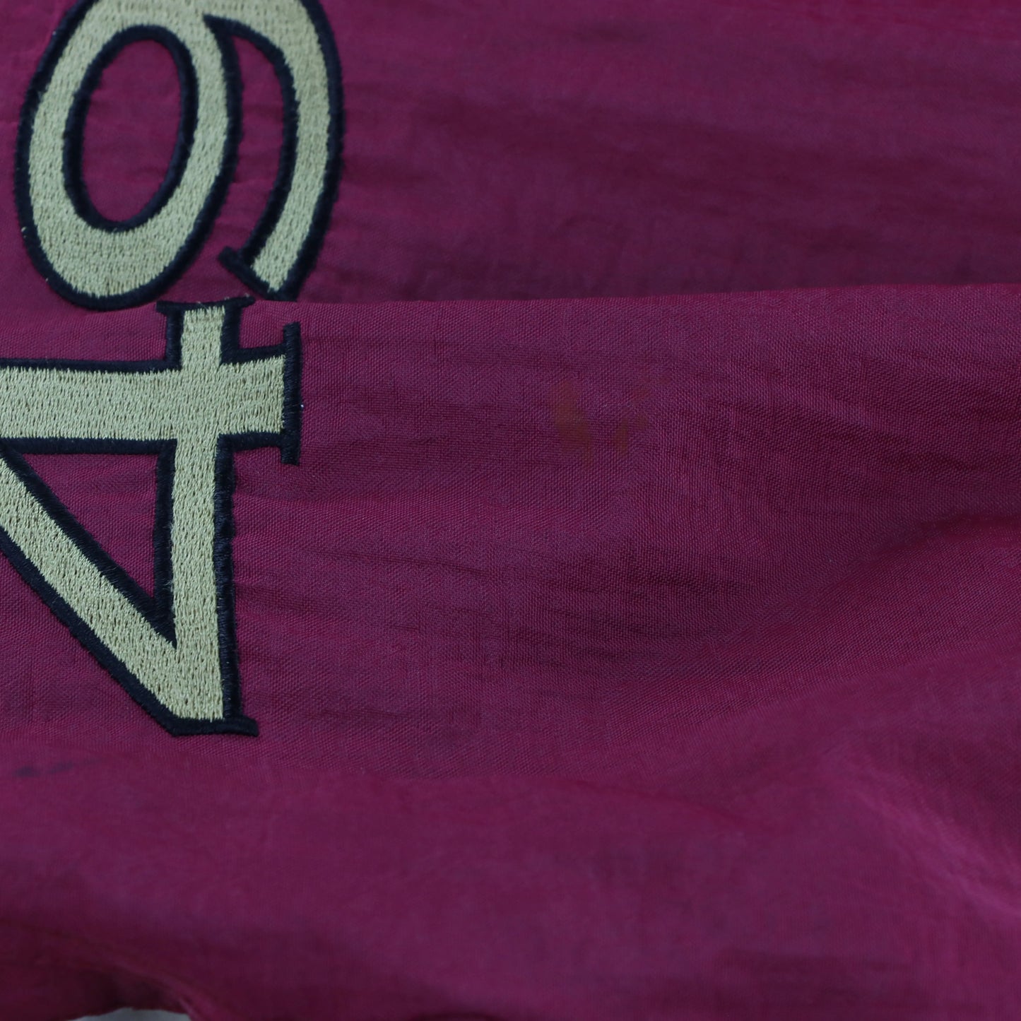 NFL 'Korea Made' San Francisco 49ers Embroidered Zip-Up Windbreaker Jacket (M-L) Vintage Sole Melbourne