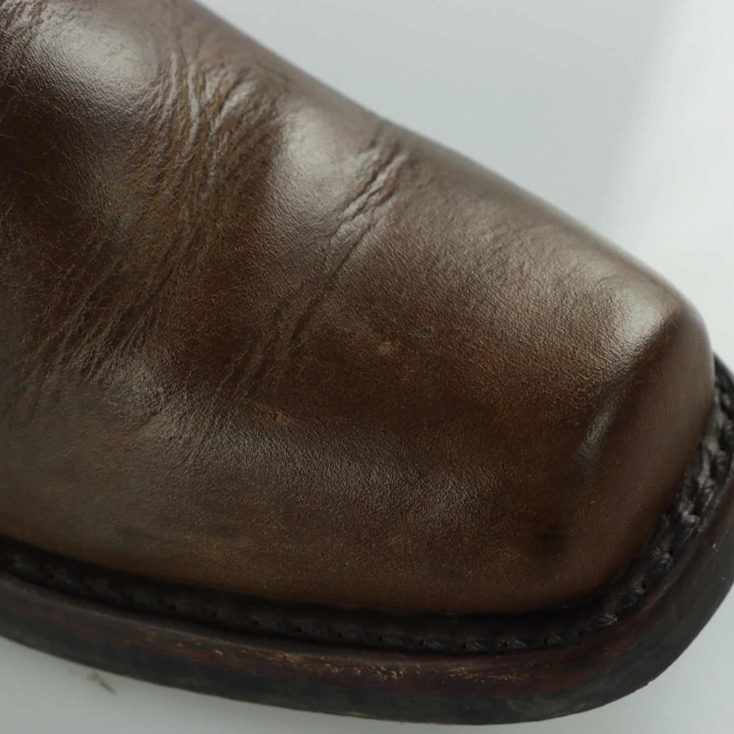 FRYE Smoke Brown Harness USA Made Motorcycle Boots (10)