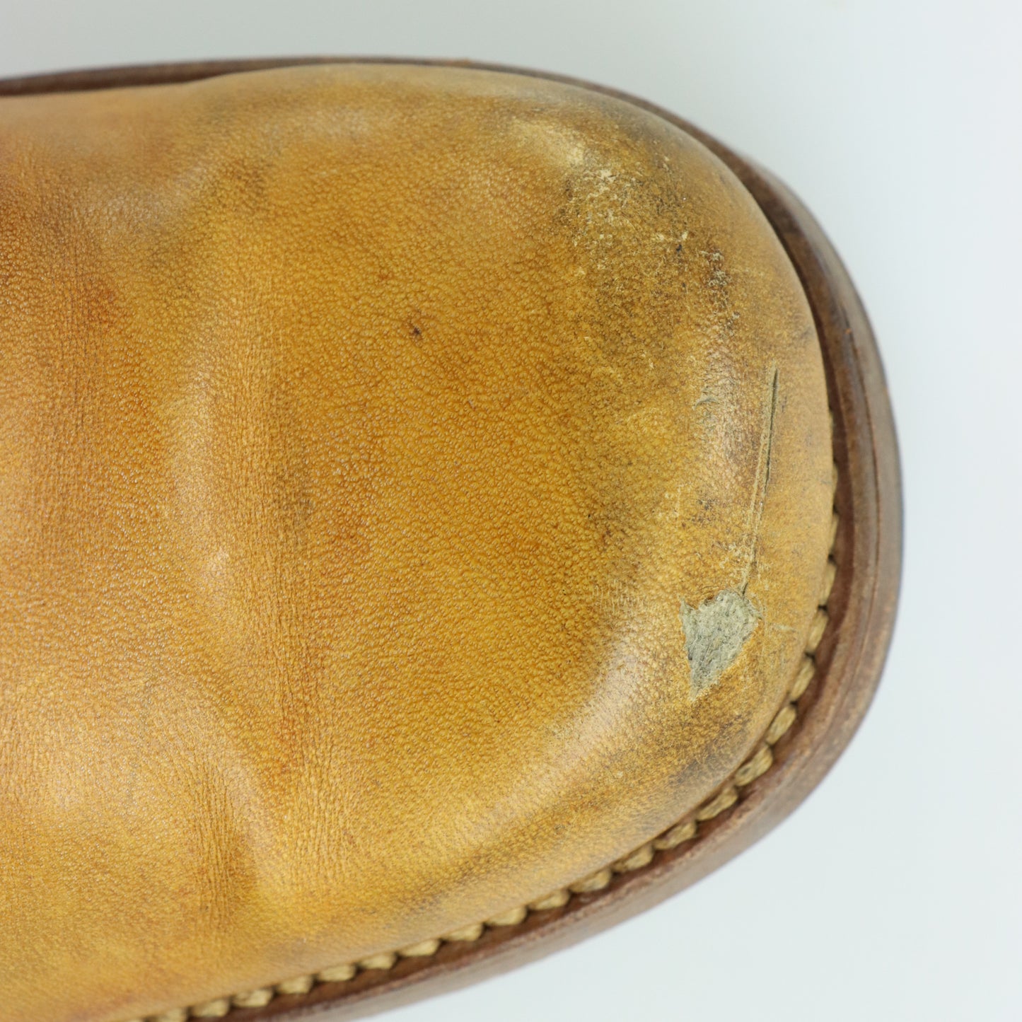 FRYE 'Campus' Square Toe Sunrise Orange USA Made Boots (10)