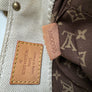 LOUIS VUITTON 'Globe Shopper' PM Red Toile Tote Bag France Made
