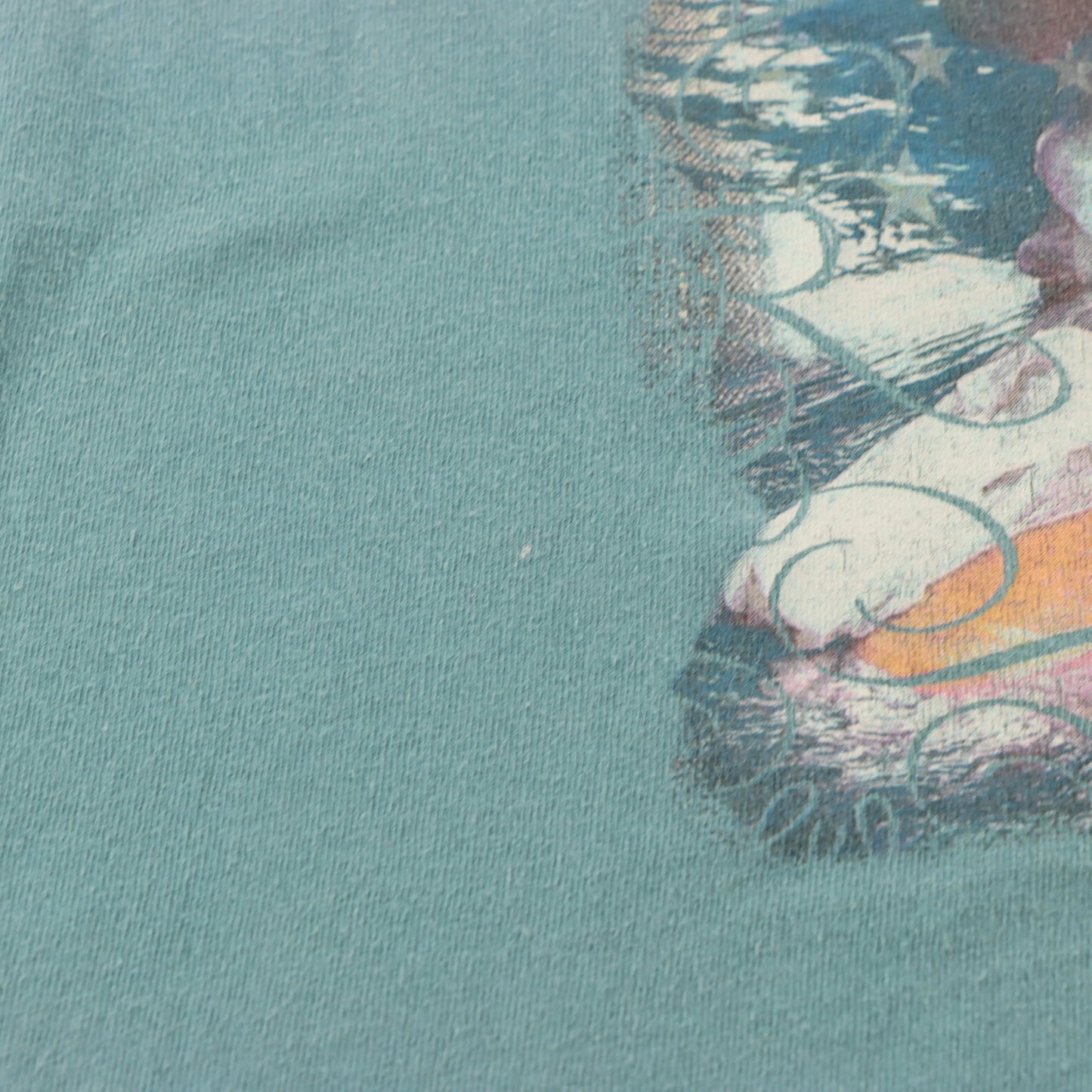 Taylor Swift Debut Album 2007 Tour Light Teal GILDAN T-Shirt (L) Vintage Sole Melbourne