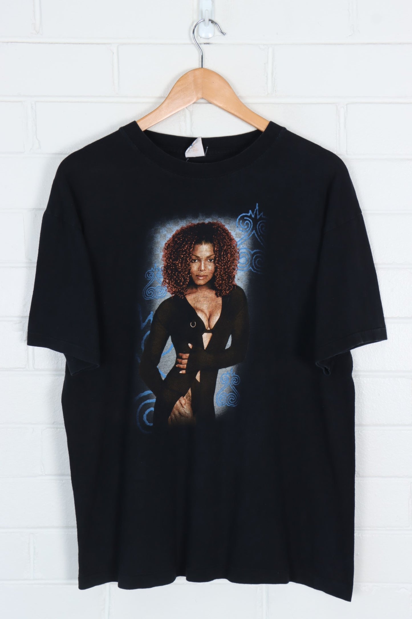 Vintage 1998 JANET JACKSON The Velvet Rope Tour Single Stitch Tee (L)