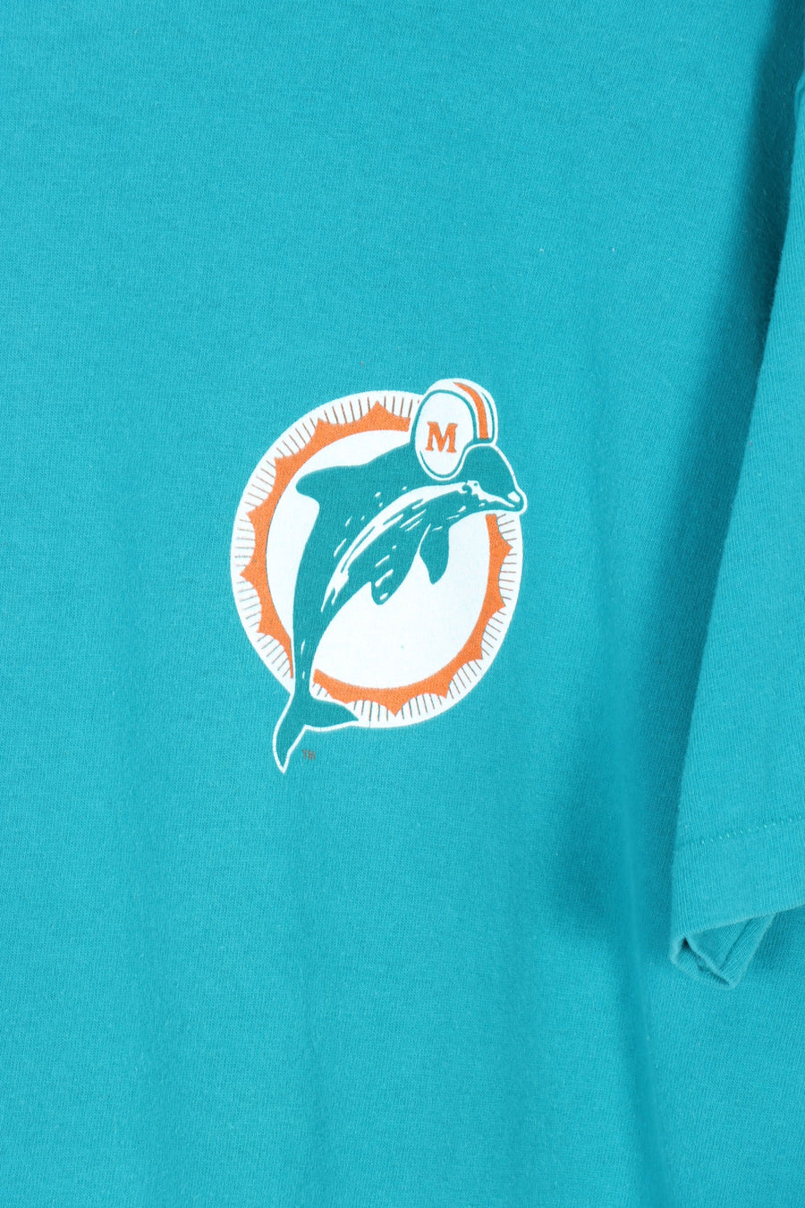 Miami Dolphins SALEM Teal Dolphin NFL Football Tee (L)