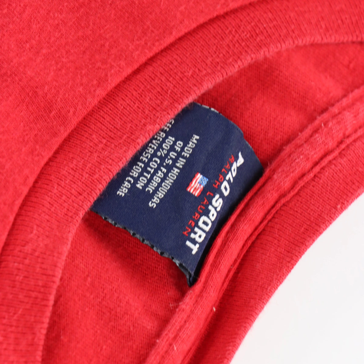 Vintage POLO SPORT By Ralph Lauren Centre Red Logo T-Shirt (L) Vintage Sole Melbourne